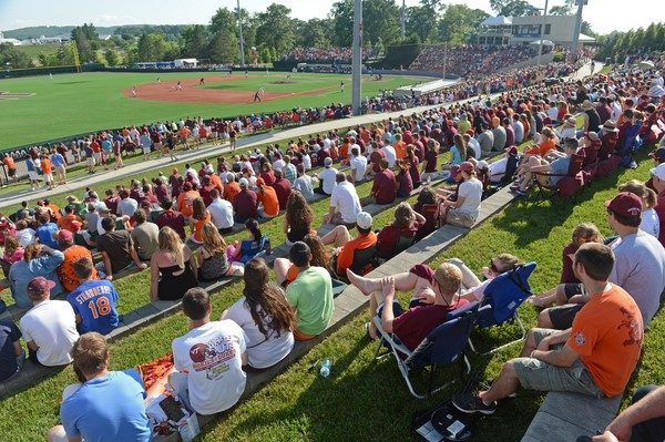Photo of Virginia Tech's English Field at Union Park baseball stadium