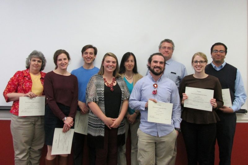 The Graduate School honored students as Citizen Scholars