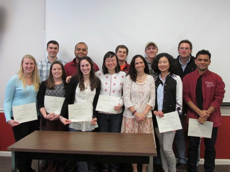 Members of the Flint Water Studies Team were named Graduate School Citizen Scholars