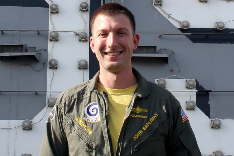 U.S. Navy Lt. John Sapliway