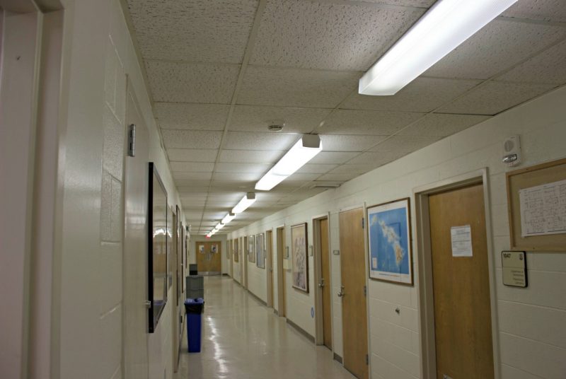 Derring Hall lighting upgrades
