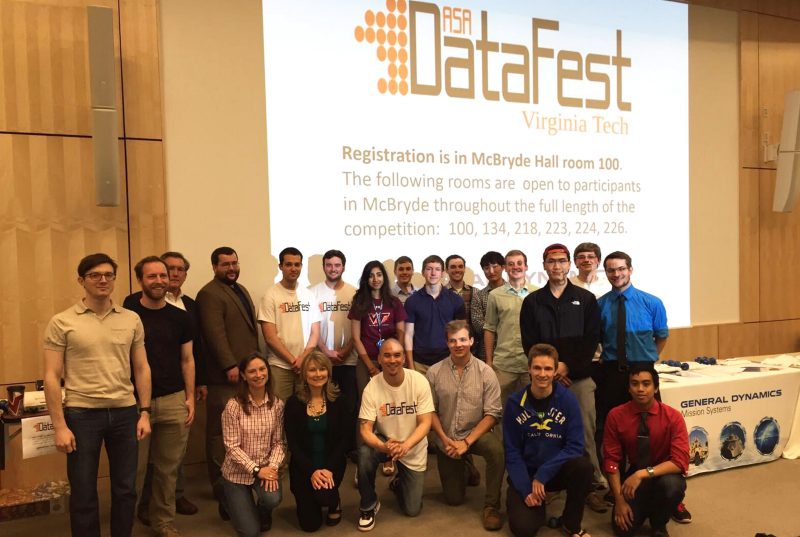 Participants at  2016's DataFest at Virginia Tech