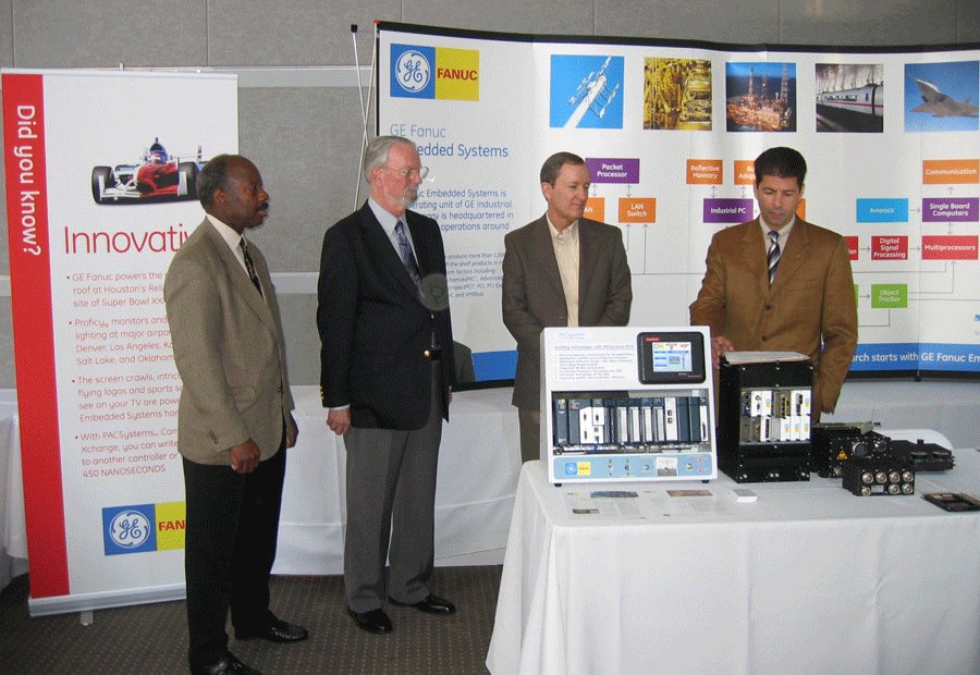 General Electric donates to the College of Engineering.