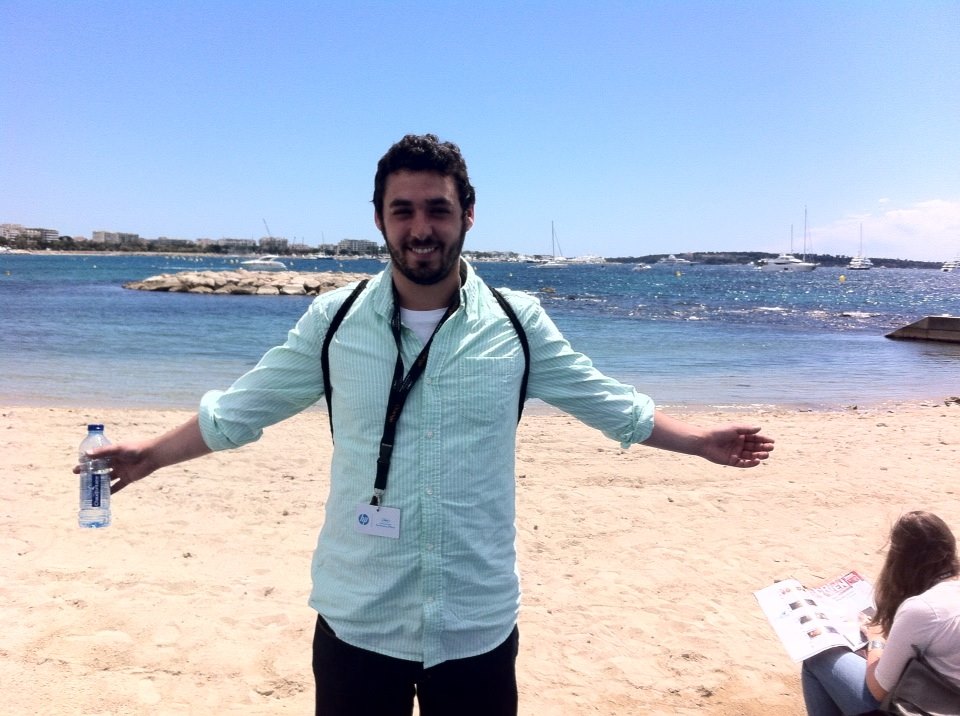 Matthew Chernick in Cannes, France