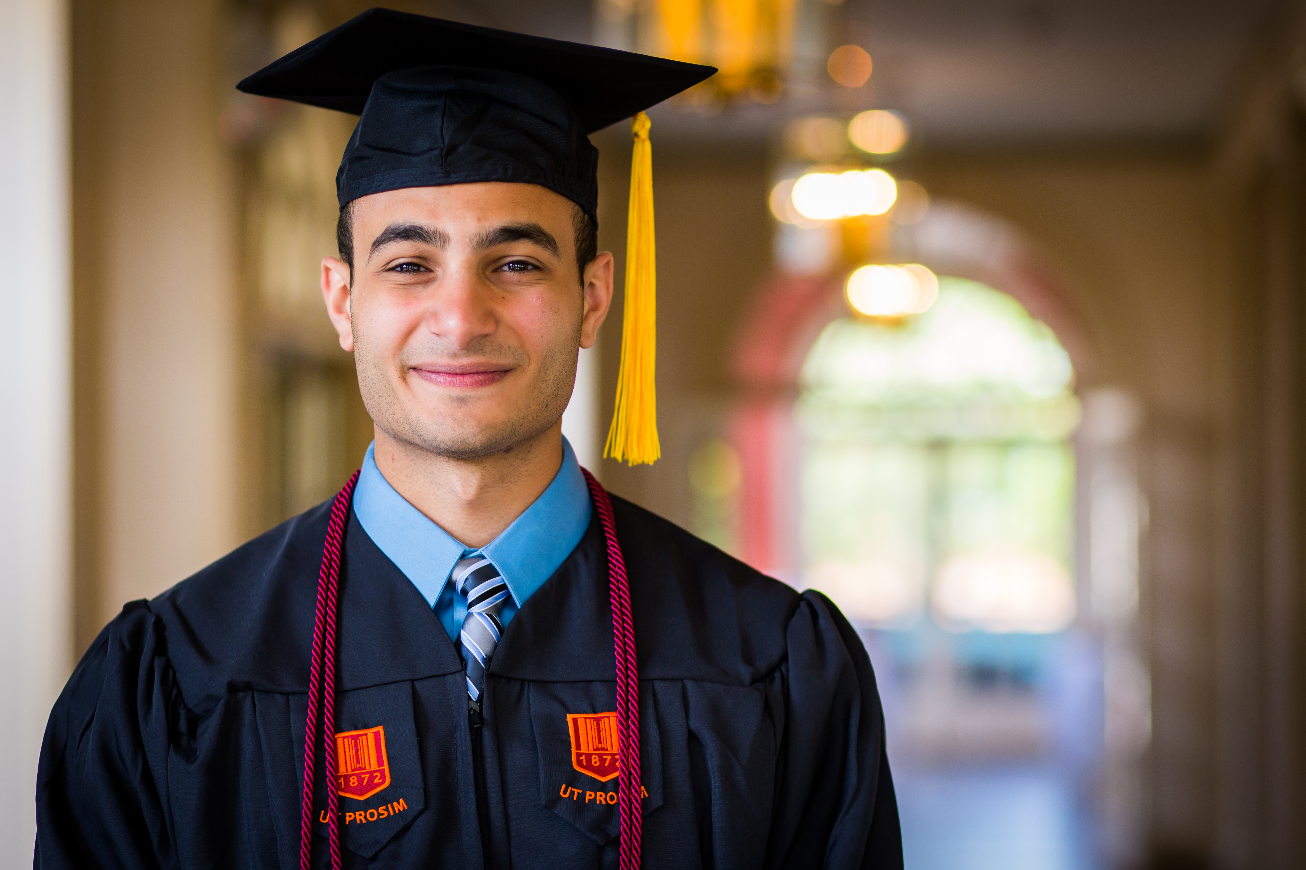 Michael Azir was one of 30 students recently honored at the Virginia Tech Summer Academy recognition ceremony. 