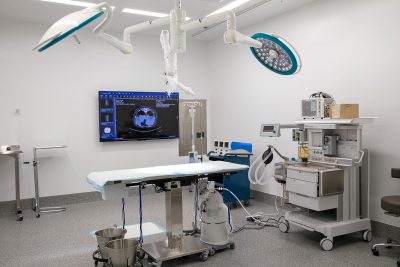 The surgical suite at the Animal Cancer Care and Research Center