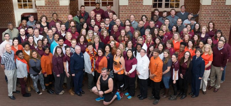 Staff and faculty from the Division of Student Affairs