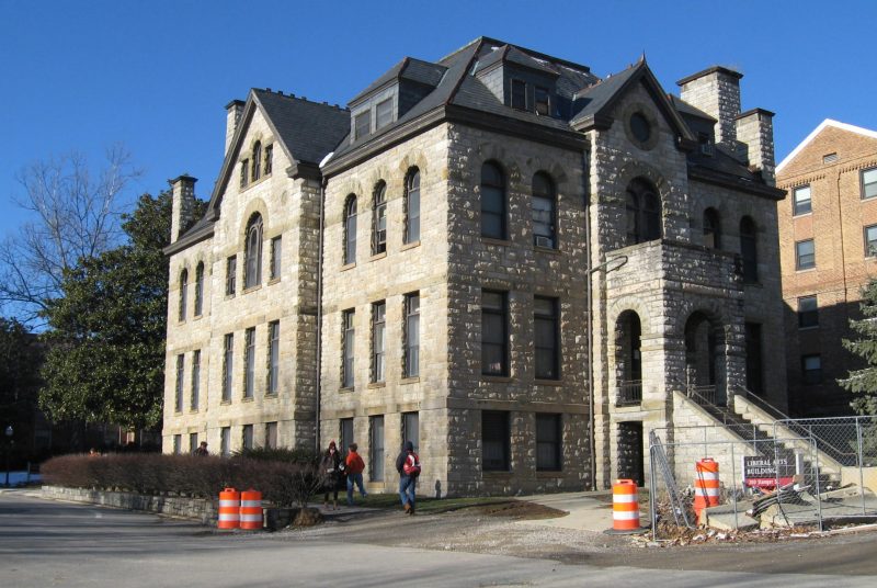 The Liberal Arts Building is one of three buildings being renovated during the next year.