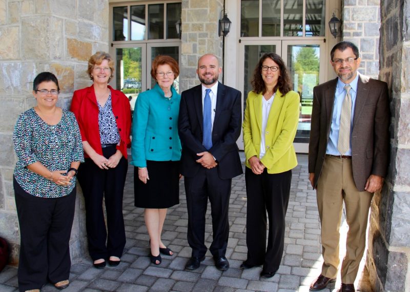 Group of Hollins and VT administrators