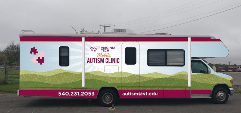 Mobile Autism Clinic rendering