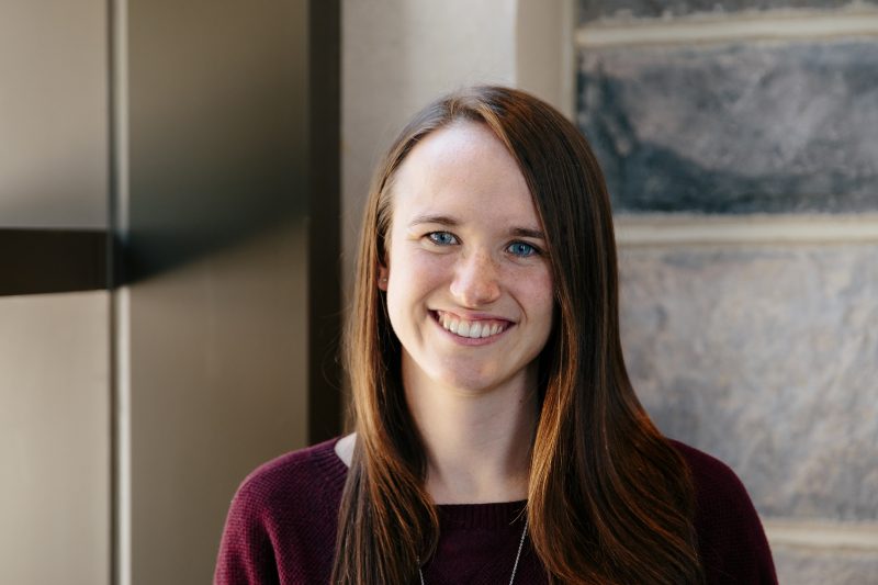 Meg Beatty, a food science and technology major, was named the College of Agriculture and Life Sciences 2018 Outstanding Senior of the Year. The Blacksburg native plans to pursue a career in Extension.