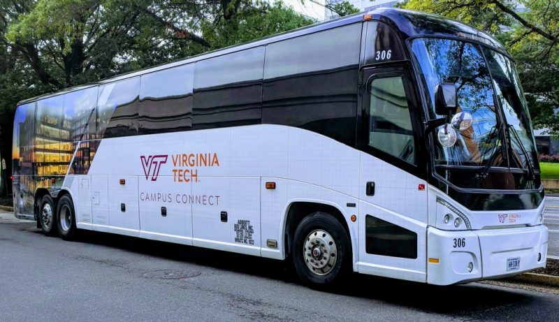 Virginia Tech Campus Connect Bus