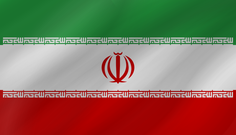 Image of flag of Iran 